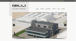 Desktop Screenshot of gilliutensili.it